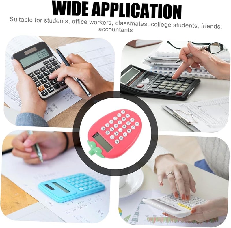 Solar Powered Calculator for Students Office Portable Handheld School Supplies - Image 2